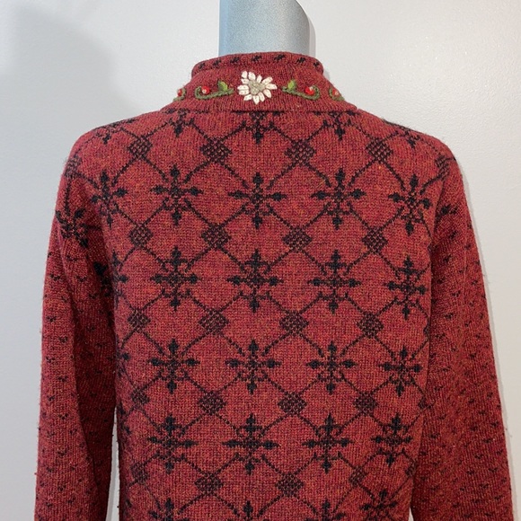 Simons Contemporaine Floral Wool Lined Jacket - Picture 8 of 16